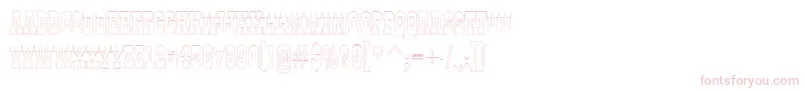 AGildiatituldblotl Font – Pink Fonts on White Background