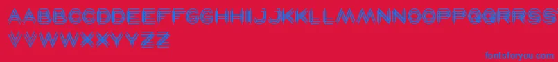 More about Maverick Font Maverick Font – Blue Fonts on Red Background