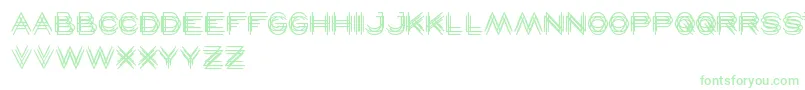 Maverick Font – Green Fonts on White Background