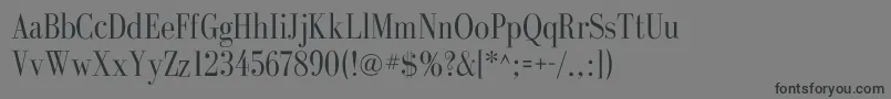 GalileoflfRoman Font – Black Fonts on Gray Background