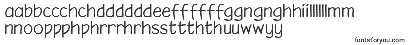 Шрифт Hootl – валлийские шрифты