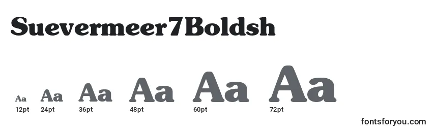 Suevermeer7Boldsh Font Sizes