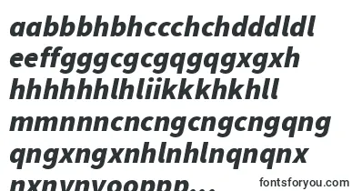 SourcesansproBlackitalic font – zulu Fonts