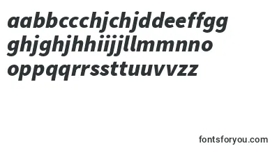 SourcesansproBlackitalic font – corsican Fonts