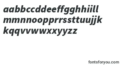 SourcesansproBlackitalic font – irish Fonts