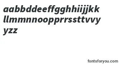 SourcesansproBlackitalic font – malagasy Fonts