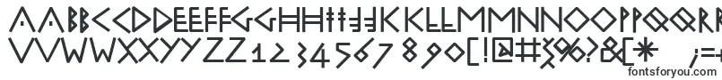 Runik100Bold-Schriftart – Schriftarten, die mit R beginnen