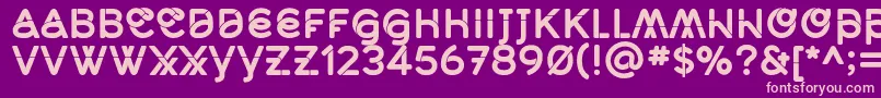More about MidcaseBoldsolid Font MidcaseBoldsolid Font – Pink Fonts on Purple Background