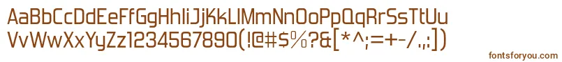 ForgottenFuturistRg Font – Brown Fonts