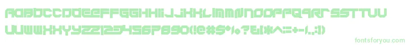 Xodohtronu Font – Green Fonts on White Background