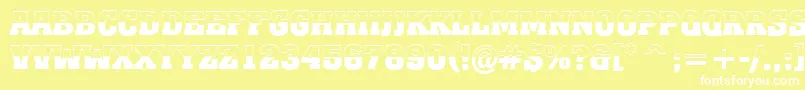 AMonumentotitulbwBold Font – White Fonts on Yellow Background