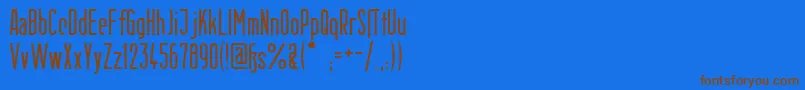Подробнее о шрифте BerlinEmail Шрифт BerlinEmail – коричневые шрифты на синем фоне