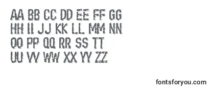 Überblick über die Schriftart OilAgeHeiroglyphs