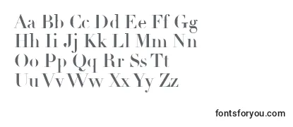 Шрифт LinotypeDidotLtHeadline