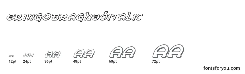 ErinGoBragh3DItalic Font Sizes
