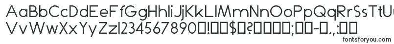 Dominik-fontti – Ilman serifejä olevat fontit