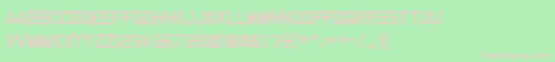 Подробнее о шрифте Cartaz Шрифт Cartaz – розовые шрифты на зелёном фоне