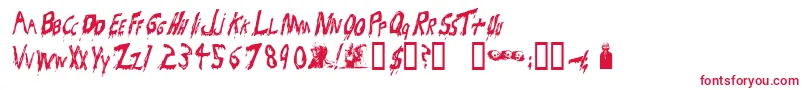 Bloodsuckers Font – Red Fonts