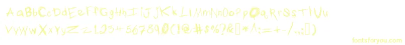 TheTypingOfAMadman Font – Yellow Fonts