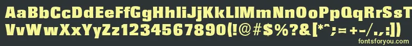 More about RochesterserialBlackRegular Font RochesterserialBlackRegular Font – Yellow Fonts on Black Background