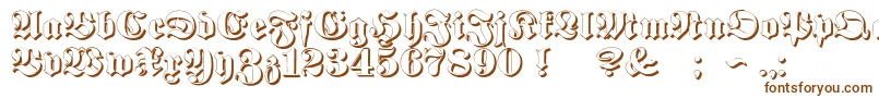 ProclamateEmbossed Font – Brown Fonts