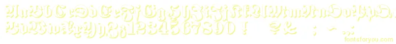 ProclamateEmbossed Font – Yellow Fonts