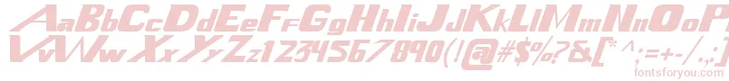 XenogearsFont Font – Pink Fonts on White Background