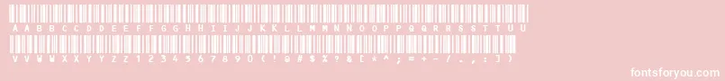 Code3x Font – White Fonts on Pink Background