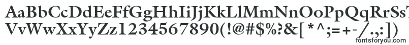 Шрифт AcanthusSsiBold – шрифты с фиксированной шириной