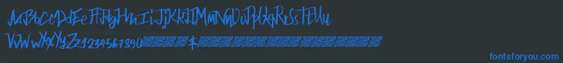 En savoir plus sur la police Fairbanks Police Fairbanks – polices bleues sur fond noir