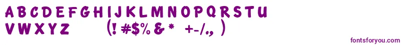 KtfRoadbrush Font – Purple Fonts
