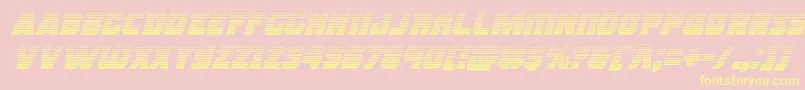 fuente Rogueherogradital – Fuentes Amarillas Sobre Fondo Rosa