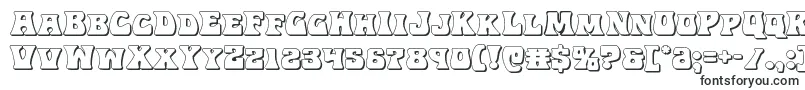 Шрифт Hippocket3D – шрифты для афиш