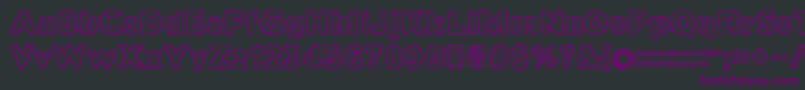 TarkistaTiedot Font – Purple Fonts on Black Background