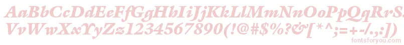 More about GalliardstdUltraitalic Font GalliardstdUltraitalic Font – Pink Fonts on White Background