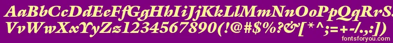 Lisätietoja GalliardstdUltraitalic-fontista GalliardstdUltraitalic-fontti – keltaiset fontit violetilla taustalla