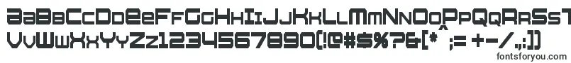 WhittleCondensed-fontti – leveät fontit