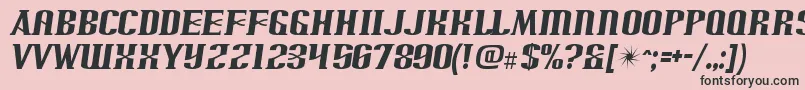 ArnpriorRegular Font – Black Fonts on Pink Background