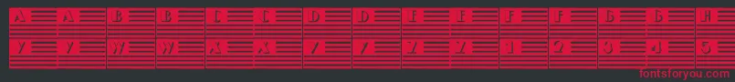 101IPledgeAllegiance Font – Red Fonts on Black Background