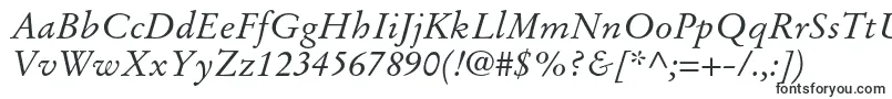 StempelgaramondltstdItalic Font – Yandex Fonts