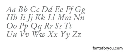 StempelgaramondltstdItalic Font
