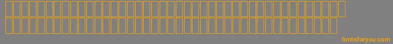AgaBattoutaRegular Font – Orange Fonts on Gray Background