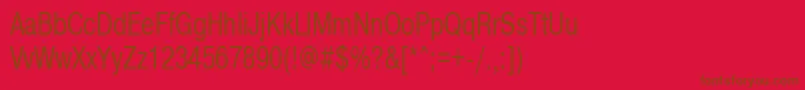 More about Pragmaticactt70n Font Pragmaticactt70n Font – Brown Fonts on Red Background