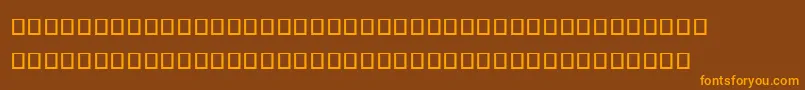 Шрифт CentaurSwashMt – оранжевые шрифты на коричневом фоне