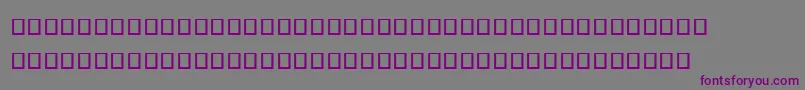 Шрифт CentaurSwashMt – фиолетовые шрифты на сером фоне
