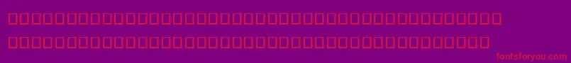 Шрифт CentaurSwashMt – красные шрифты на фиолетовом фоне