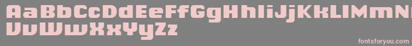 ChiqReducedBlack Font – Pink Fonts on Gray Background