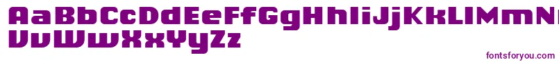 ChiqReducedBlack Font – Purple Fonts on White Background