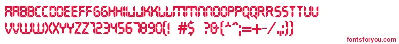 DsCrystal Font – Red Fonts