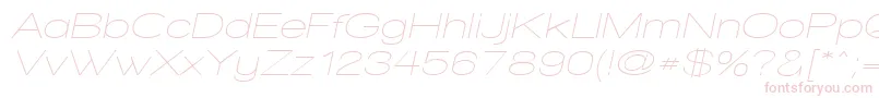 WalkwayObliqueExpand Font – Pink Fonts